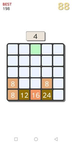 2048 Falling Number - Screenshot 2
