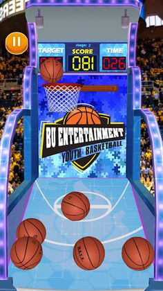 Basketball Machine Game 3D - Screenshot 2