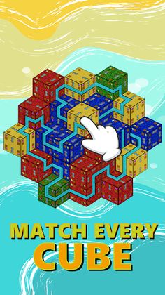 Cube Line Puzzle - Screenshot 1