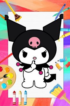 Kuromi Coloring Book - Screenshot 1