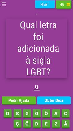 LGBT Game - Quiz em Português - Screenshot 1