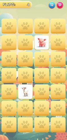 Critter Match Memory Game - Screenshot 3