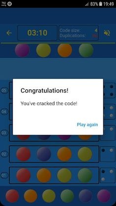 Bulls & cows - Screenshot 2