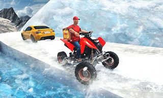 ATV Bike Games- Pizza Delivery - Screenshot 2