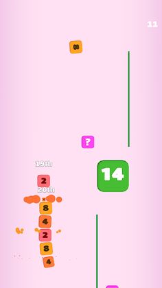 Blocky Snake 2048 - Screenshot 2