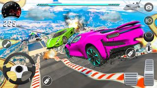 GT Mega Car Ramp Extreme Race - Screenshot 2