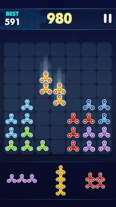 Fidget Spinner Puzzle - Screenshot 3