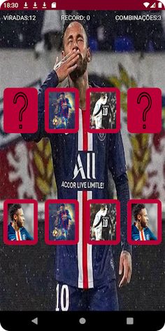 Neymar Matching Game - Screenshot 2