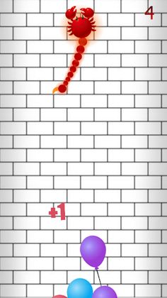 Scorpion VS ballons - Screenshot 3