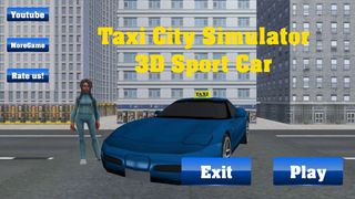 Taxi City Simulator 3D Sport C - Screenshot 1