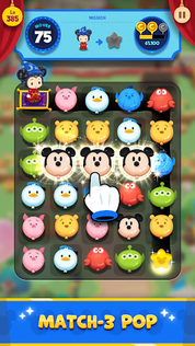 Disney Pop Town! Match 3 Games - Screenshot 2