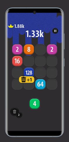 Mushin 2048 Merge - Screenshot 1