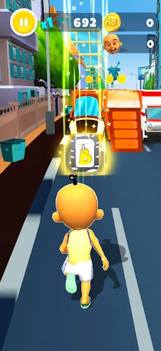 Upin Ipin Subway Bus Runner - Screenshot 3