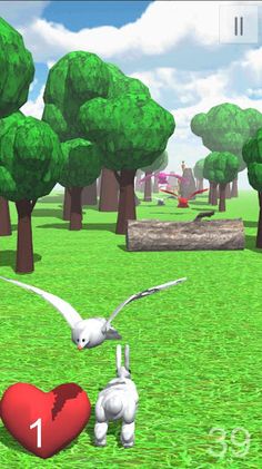 Fluffy Runner: Rabbit Adventur - Screenshot 4
