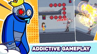 Color Monster: Blue Survivor - Screenshot 1