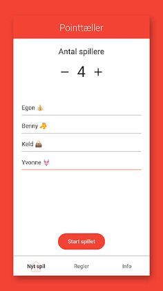 Davoserjas pointtæller - Screenshot 1