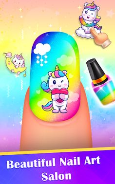 Nails Salon Games - Nail Art - Screenshot 1