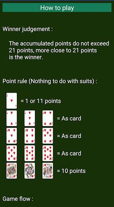 Blackjack 21 - Screenshot 1