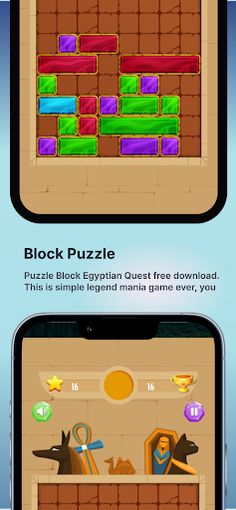 Egypt Block Puzzle 2023 - Screenshot 4