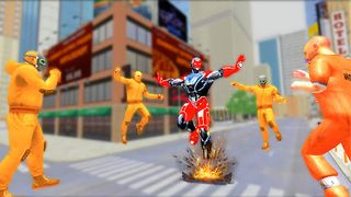 Iron Hero Flying Robot War - Screenshot 1