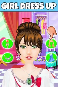 Salon Girls Fashion Makeover - Screenshot 3