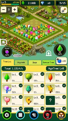 Tree Clicker : Idle Forest - Screenshot 2