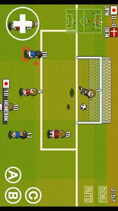 PORTABLE SOCCER DX - Screenshot 1