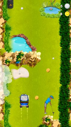 Golf Cart Mania - Screenshot 1