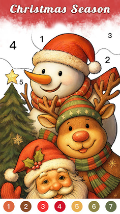 Calm Zen Color Coloring games - Screenshot 2