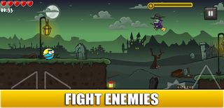 Spike bounce ball: helloween - Screenshot 2