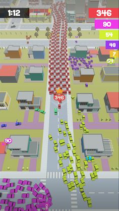 Crowd Drift Cars City io - Screenshot 4