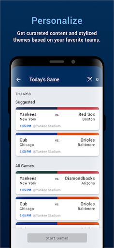 BAKA Baseball - Live Predictio - Screenshot 4