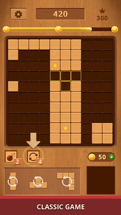 Wood Block Puzzle - Block Game - Screenshot 2