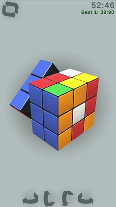 Classic Rubik's Cube 3D puzzle - Screenshot 2