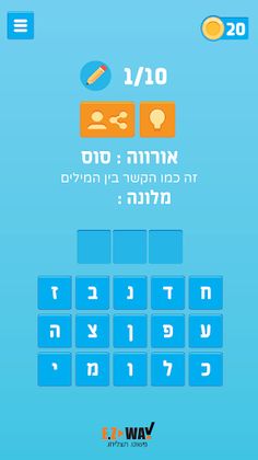 אנלוגיות איזי - Screenshot 1