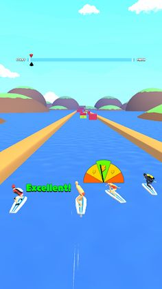 Foil Pump Race - Screenshot 3