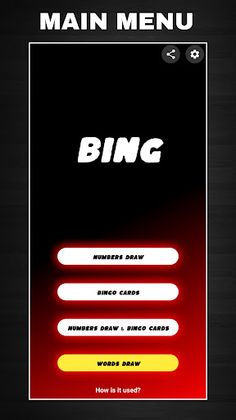 Random numbers and words -Bing - Screenshot 2