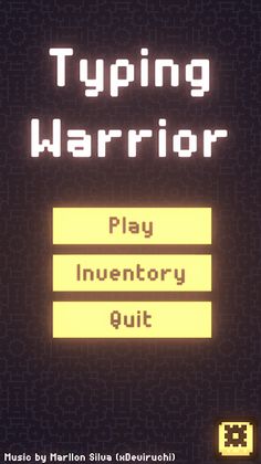 Typing Warrior - Screenshot 1
