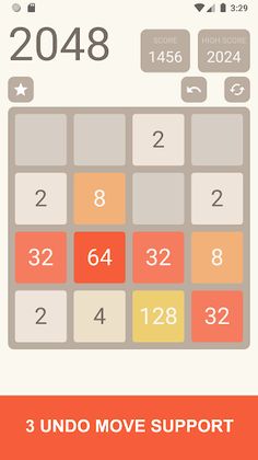 2048 Number Puzzle Game - Screenshot 1