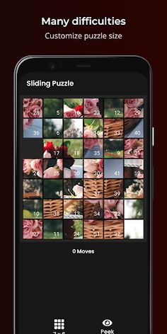 Sliding Puzzle - The 15 puzzle - Screenshot 3