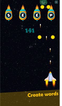 Word Shooter - A blend of Arca - Screenshot 1