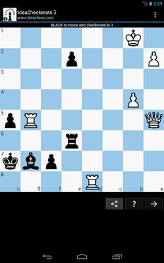 3 move checkmate chess puzzles - Screenshot 3