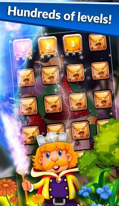 Match 3 Crush King Jewels - Screenshot 1