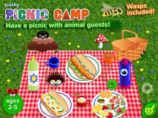 Frosby Picnic Maker Kids Game - Screenshot 2