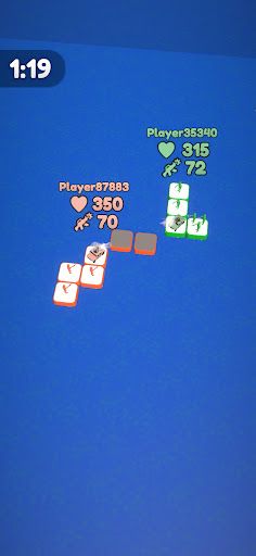 Merge Rafts .io - Screenshot 3