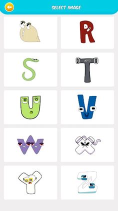 Alphabet Lore - Coloring - Screenshot 2