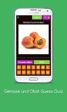Gemüse und Obst Guess Quiz - Screenshot 3