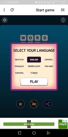 Word game - Screenshot 2