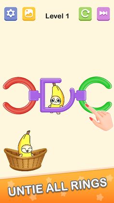 Rotate The Rings: Sorting Game - Screenshot 1