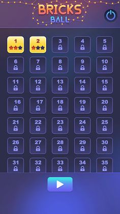 Bricks ball-phyisics breaker - Screenshot 1